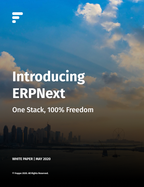 Introducing ERPNext
